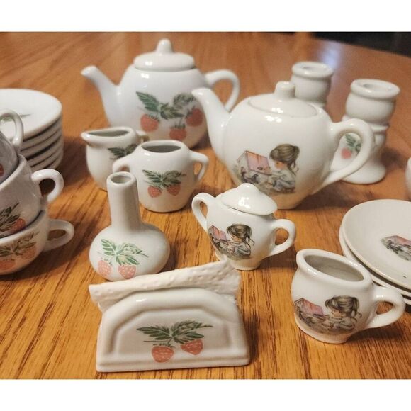 Small children's coffee/tea & dessert set - Picture 8 of 9